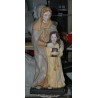 LS 144 Statua Sant'Anna e Madonna bambina h. cm. 77