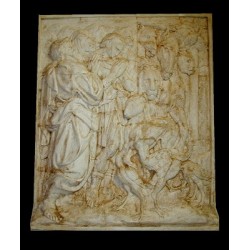 LR 100 Uscita dall'Arca - Jacopo Della Quercia h. cm. 85x71