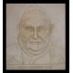 LR 148 Papa Giovanni XXIII h. cm. 55x50
