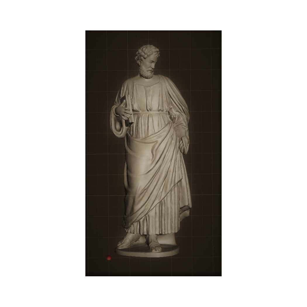 RID 77 Statua di San Bartolomeo h. cm. 40