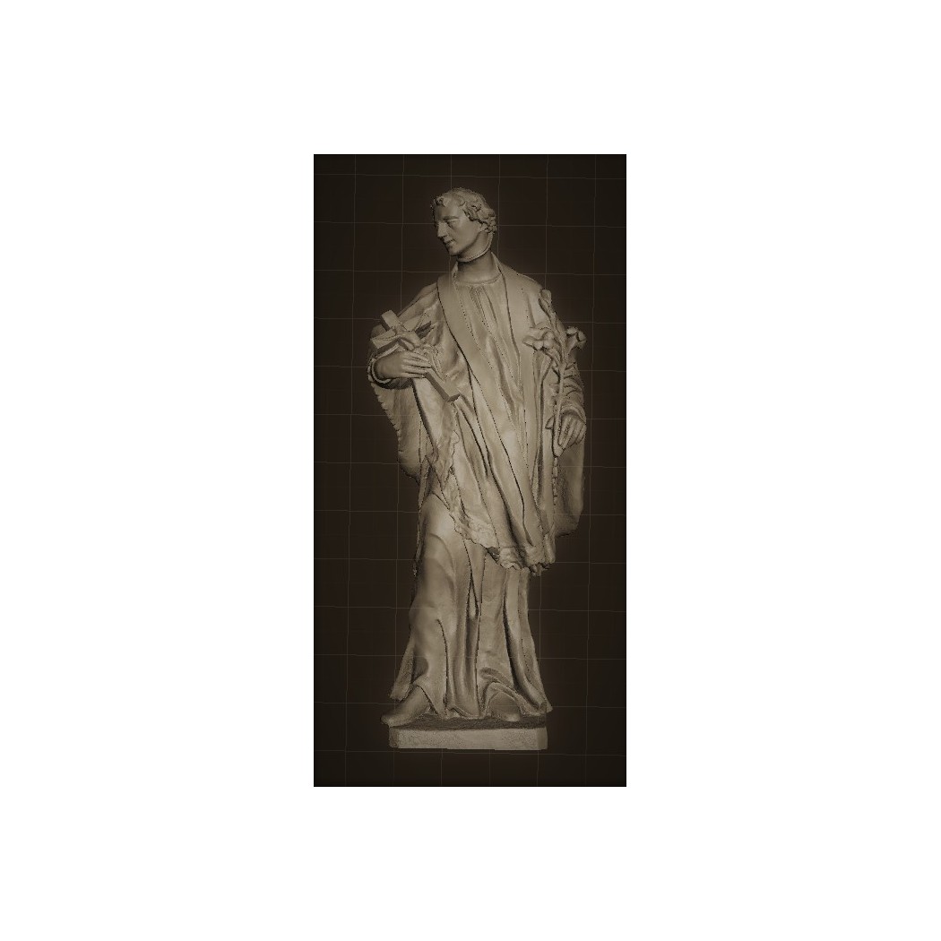 RID 78 Statua di San Luigi Gonzaga h. cm. 40