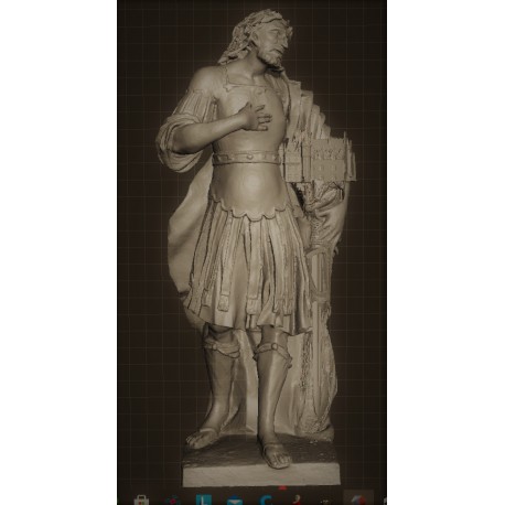 RID 80 Statua di San Secondo h. cm. 40