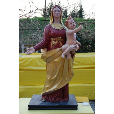 LS 231 Madonna con Bambino h. cm. 135